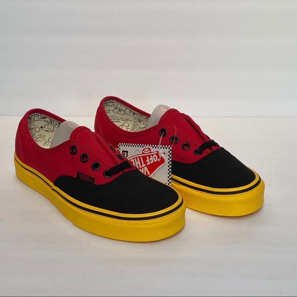Vans Disney Mickey Mouse & Friends Red Yellow